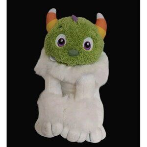 Upcycled Plush Monster Wild & Wacky Pets Stuffed Animal Ugly Cute OOAK 10" Weird